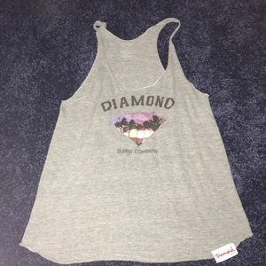 Diamond supply co. Tank top
